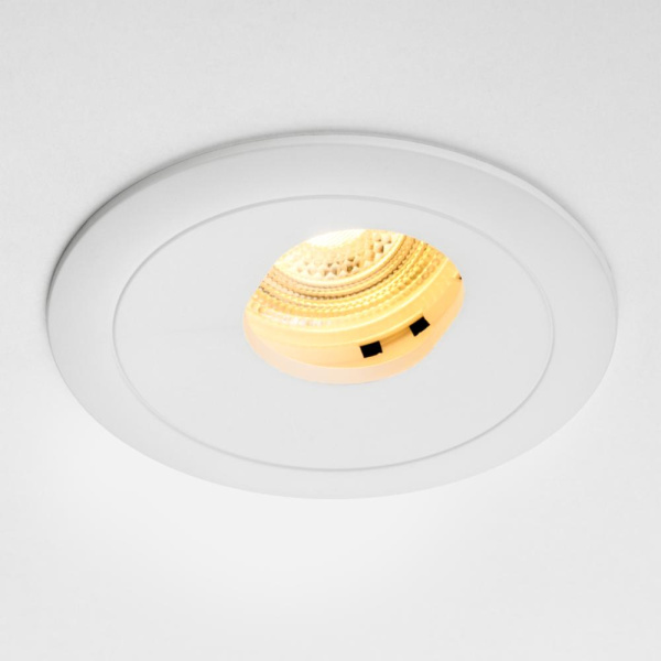 012216 Рамка (светильник) PVC д/LED-модулей 941хх и LED-ламп D50мм ANELLO ROUND БЕЛЫЙ