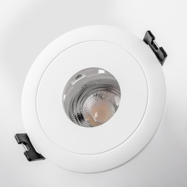 012206 Рамка (светильник) PVC д/LED-модулей 941хх и LED-ламп D50мм ANELLO ROUND БЕЛЫЙ