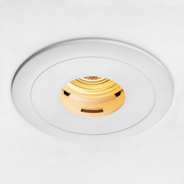 012206 Рамка (светильник) PVC д/LED-модулей 941хх и LED-ламп D50мм ANELLO ROUND БЕЛЫЙ