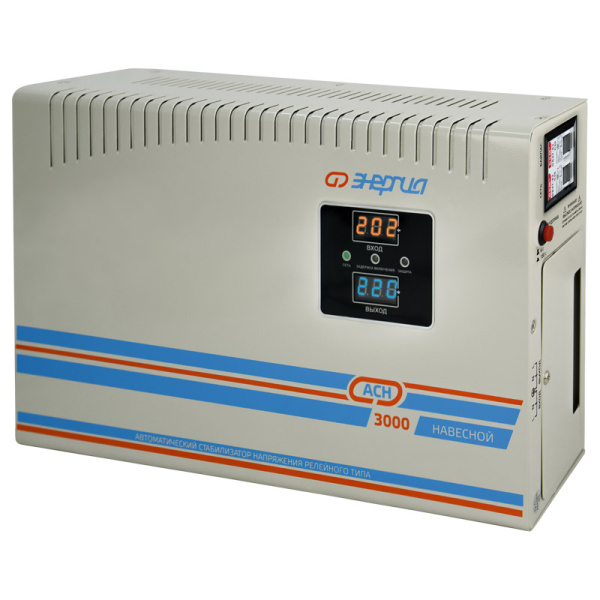 Стабилизатор напряжения Энергия АСН 3000 навесной