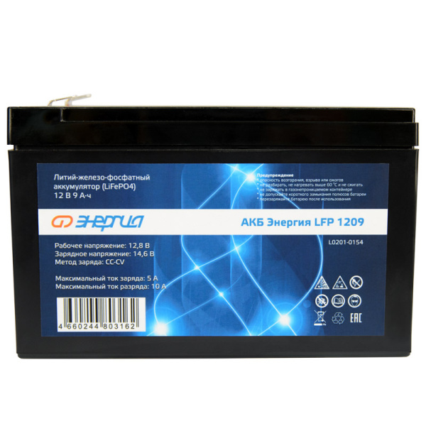 Аккумулятор Энергия LFP 1209