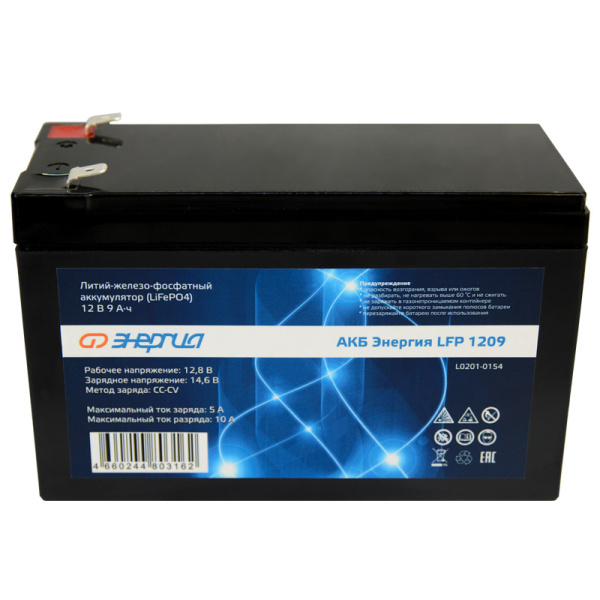 Аккумулятор Энергия LFP 1209