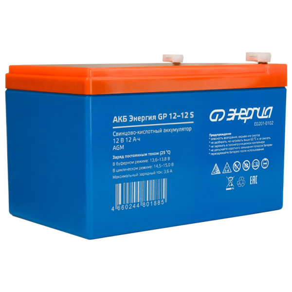АКБ Энергия GP 12–12 S