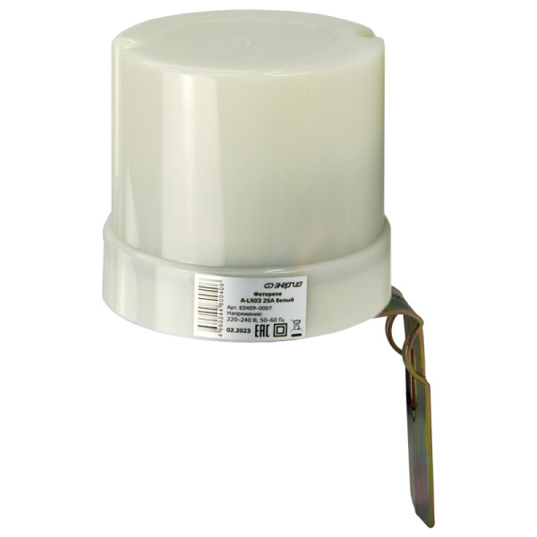 Фотореле A-LX03 25A белый Энергия