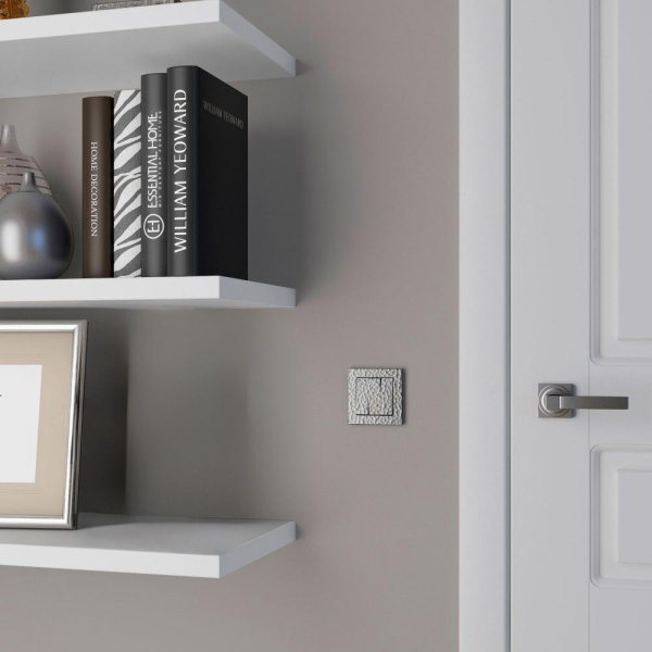 Набор клавиш для выключателя трехклавишного (серебряный) W1239006