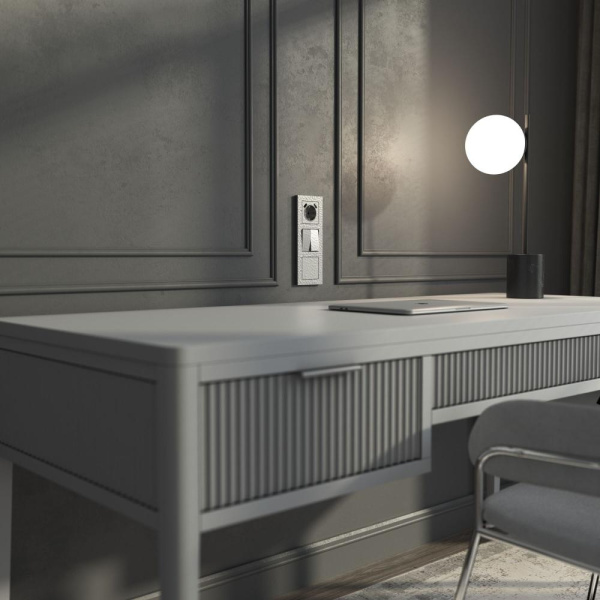 Заглушка (серебряный) W1259206