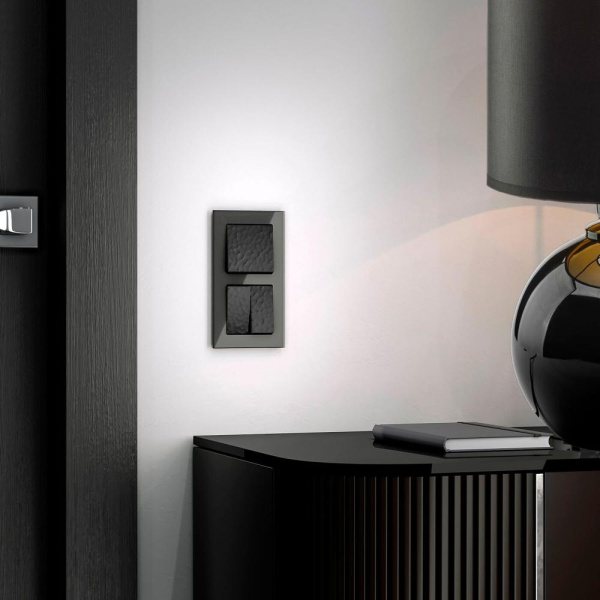 Клавиша для выключателя перекрестного (черный) W1219008