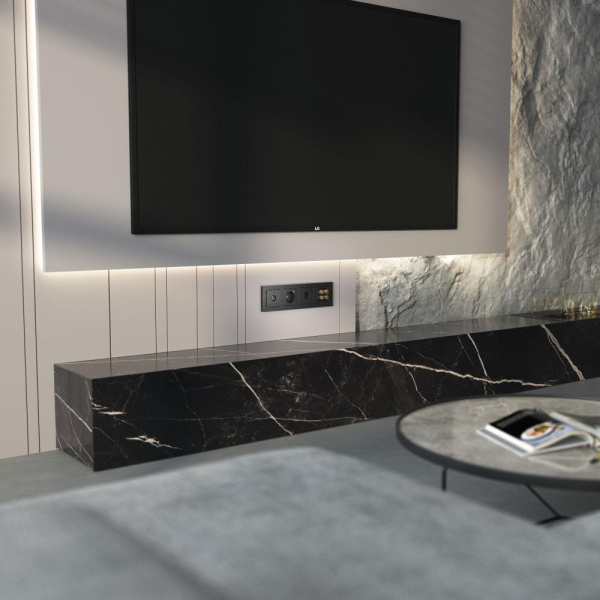 Акустическая розетка (черный) W1285008