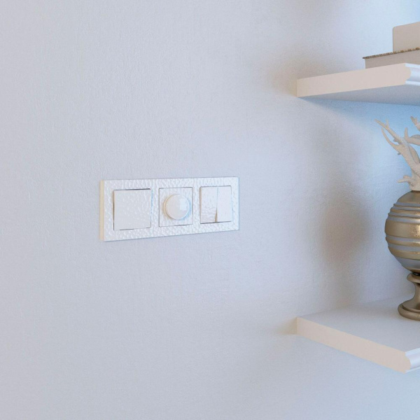 Клавиша для выключателя перекрестного (белый) W1219001