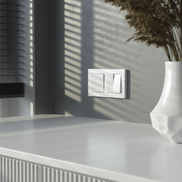 Выключатель одноклавишный (белый) W1210001