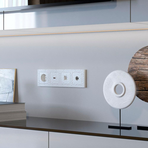 Розетка Ethernet RJ-45 (белый) W1281001