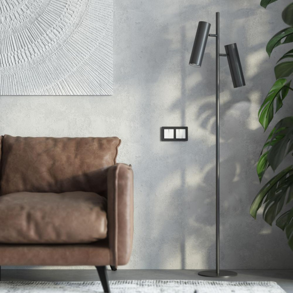 Выключатель трехклавишный (белый) W1130001