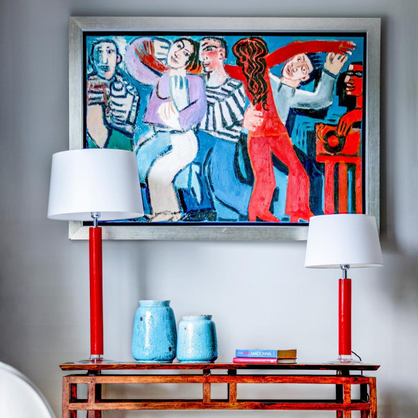 Настольная лампа 4 Concepts Little Fjord Red L250454365217