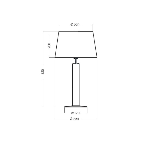 Настольная лампа 4 Concepts Little Fjord White L250954164249