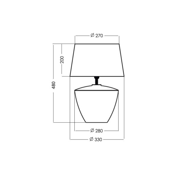 Настольная лампа 4 Concepts Parma L255949102248