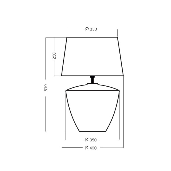 Настольная лампа 4 Concepts Ravenna Transparent L257752331250