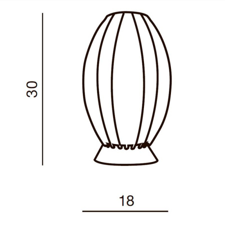 Настольная лампа Azzardo Elba table AZ2645193