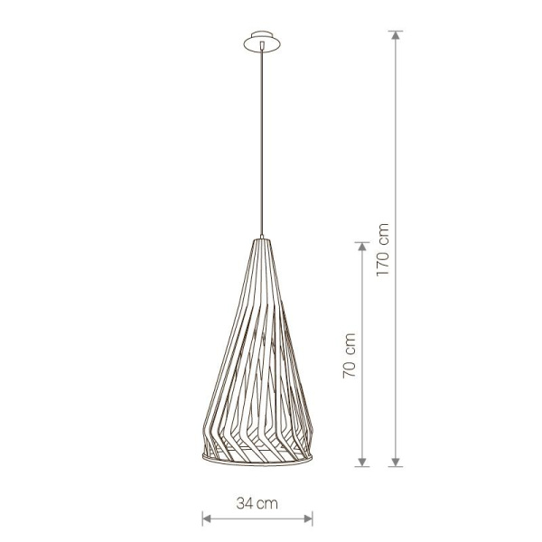 Подвесной светильник Nowodvorski Bio 6340