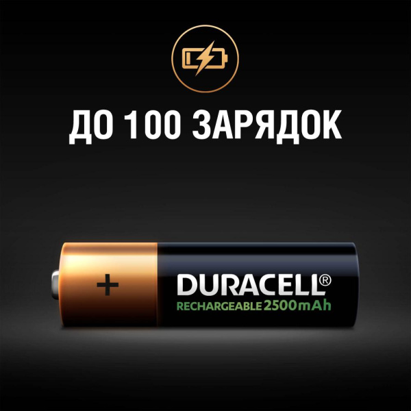 Duracell HR6-4BL 2400mAh/2500mAh предзаряженные (4/40/15000)