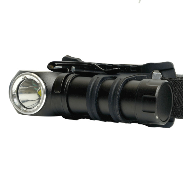 Фонарь налобный Feron TH2313 с аккумулятором 3W 1COB USB IP44, алюминий