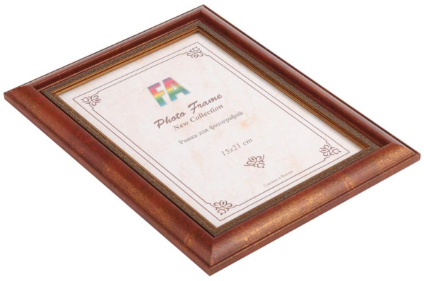Фоторамка FA  Корсика 30х40 пластиковая, цвет красная медь