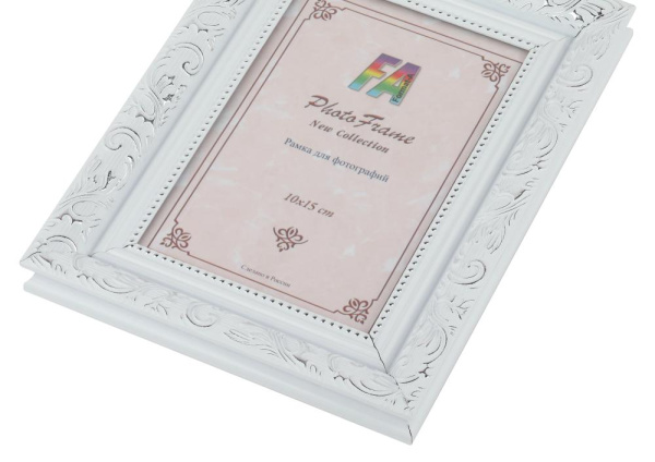 Фоторамка FA Садко 10х15 пластиковая семейная цвет белый