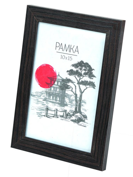 Фоторамка Image Art MD-02/1, размер 10х15 МДФ цвет венге