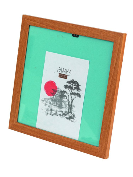 Фоторамка Image Art MD-06/4 МДФ универсальная 20х20 миланский орех