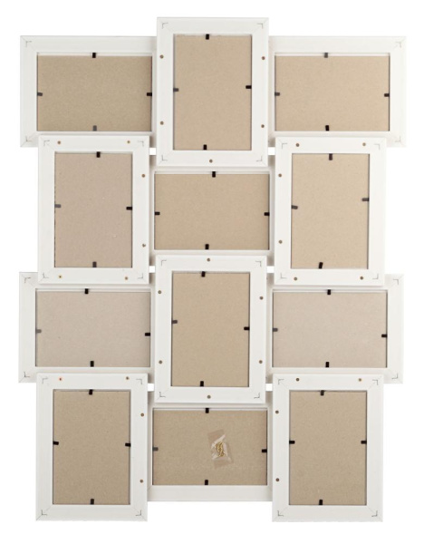 Фоторамка Image Art  PL84-12 пластиковая мультирамка размер фото 10х15 цвет прованс рамка на 12 фото