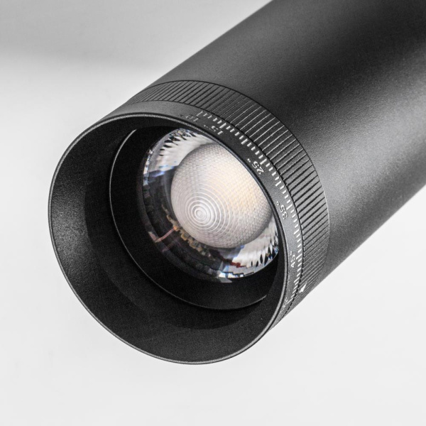 205007 Светильник точечный TETA APP LED 12W 1050LM 10-50G COB ЧЕРНЫЙ МАТОВЫЙ SMART PRO 3000-6000K