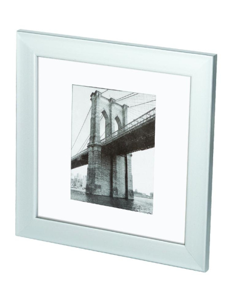 Фоторамка Image Art 612/20х20 пластиковая со стеклом цвет матовое серебро