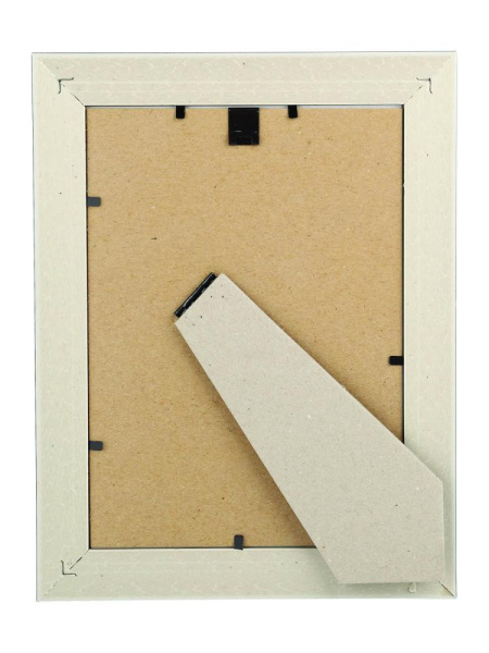 Фоторамка Image Art 612/10х15 пластиковая со стеклом цвет матовое серебро