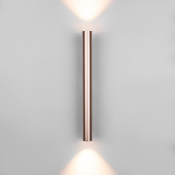 Светильник настенный светодиодный Langer IP44 40124/LED матовое золото