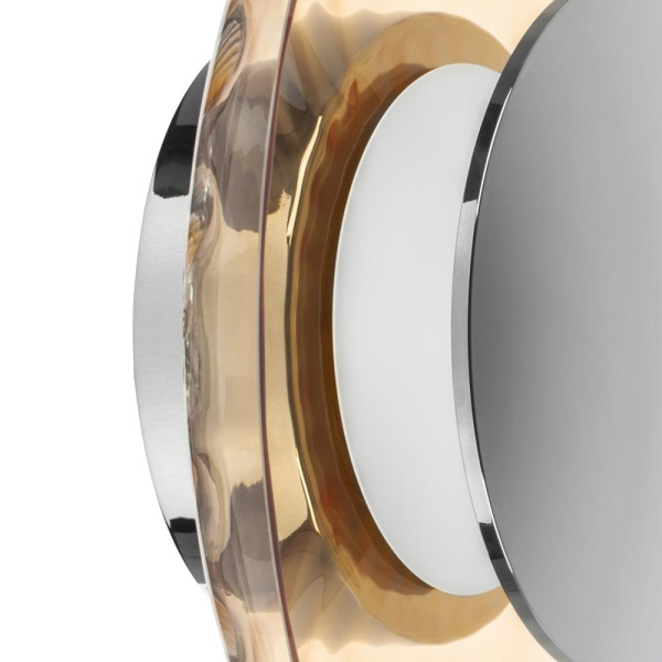 809023 Настенно-потолочный светильник CELESTA LED 24W 600LM ХРОМ/КОНЬЯЧНЫЙ 3000K