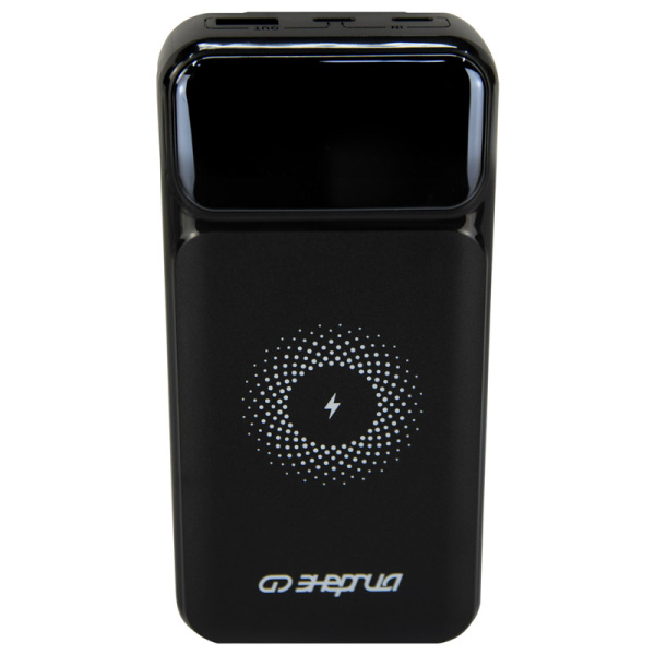 Внешний аккумулятор Энергия Power bank LFP 20000 с беспроводной зарядкой