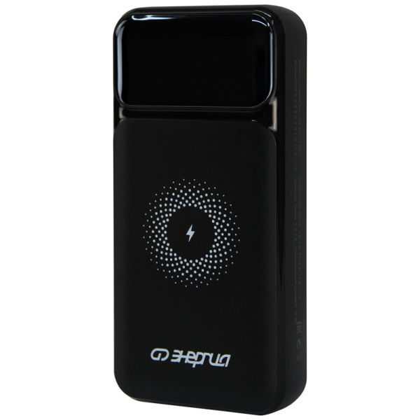 Внешний аккумулятор Энергия Power bank LFP 20000 с беспроводной зарядкой