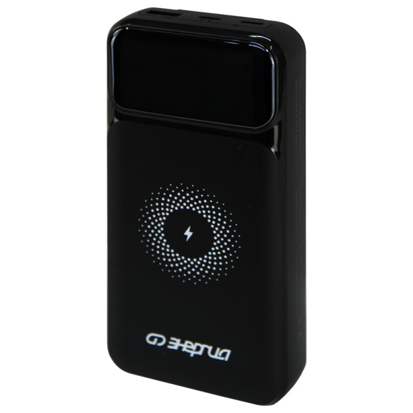 Внешний аккумулятор Энергия Power bank LFP 20000 с беспроводной зарядкой