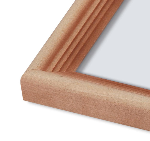 Фоторамка Image Art C20 24х30 деревянная из сосны, цвет натуральный с частичным затемнением, вставка-прозрачный пластик