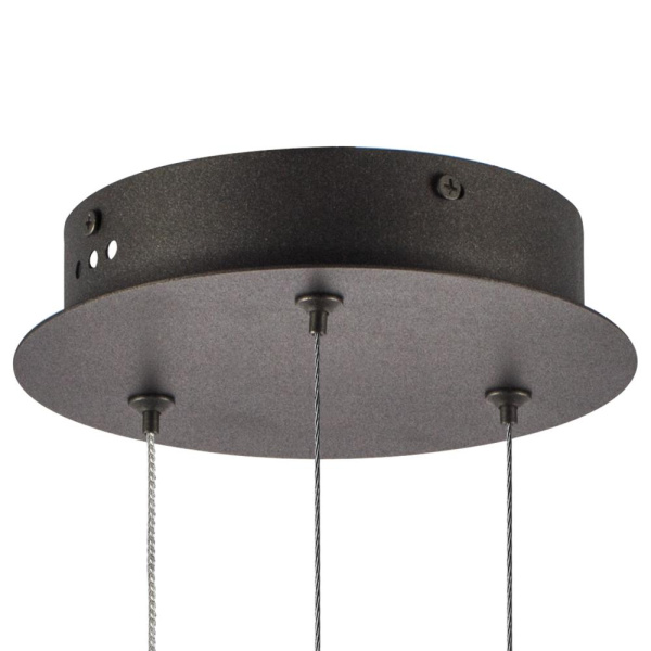 731483 Люстра VARESE 34W LED 2000LM 360G КОФЕЙНЫЙ 3000K