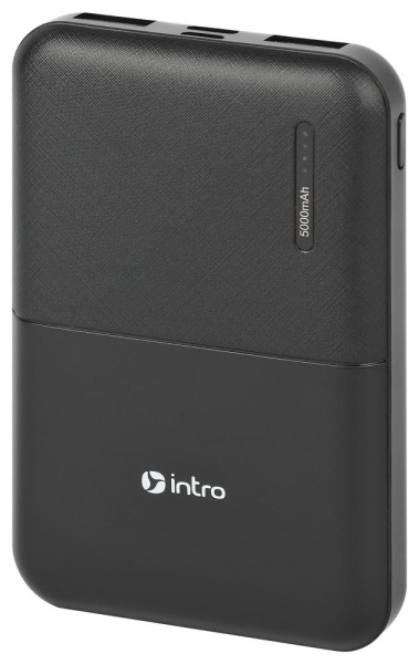 Power bank портативное зарядное устройство Intro ZX50 5000mAh черный