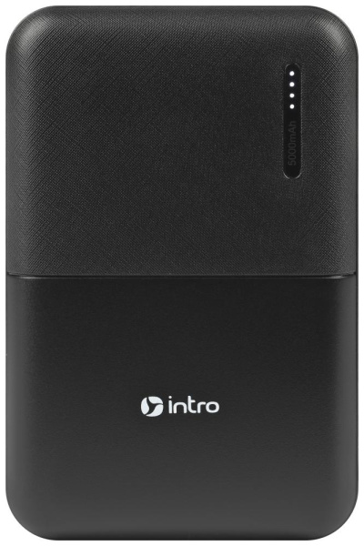Power bank портативное зарядное устройство Intro ZX50 5000mAh черный