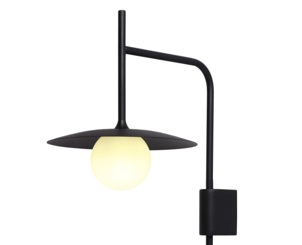 08469W-2,19 Настенный светильник Элисон черный