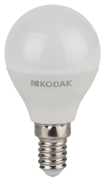 Лампочка светодиодная Kodak LED KODAK P45-7W-830-E14 E14 / Е14 7Вт шар теплый белый свет