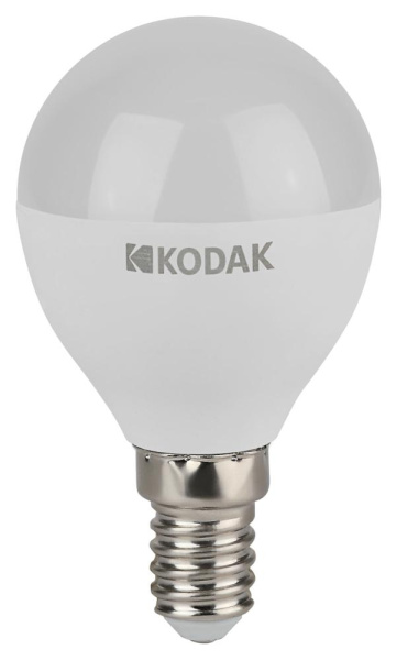 Лампочка светодиодная Kodak LED KODAK P45-11W-830-E14 E14 / Е14 11Вт шар теплый белый свет
