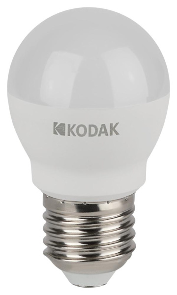 Лампочка светодиодная Kodak LED KODAK P45-11W-865-E27 E27 / Е27 11Вт шар холодный дневной свет