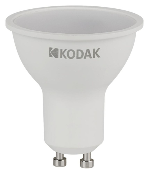 Лампочка светодиодная Kodak LED KODAK MR16-7W-840-GU10 GU10 7Вт софит нейтральный белый свет