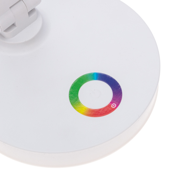 Светильник настольный с RGB-ночником, LED, 12Вт, белый REXANT