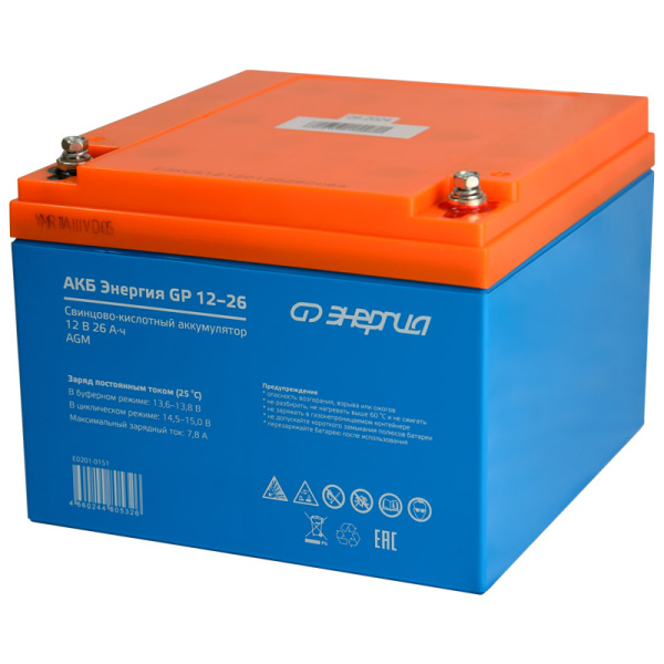 АКБ Энергия GP 12–26