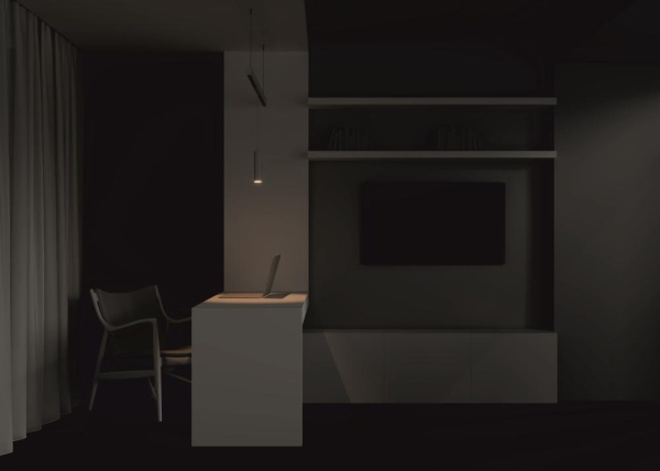 Трековый подвесной светильник Technical TR041-2-12W4K-W