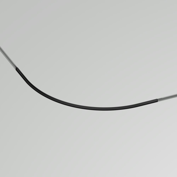 Коннектор радиусный D900 накладной Levity черный